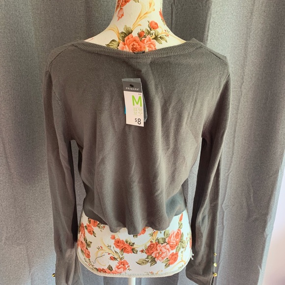 Primark cropped v neck sweater with tags - Picture 2 of 3